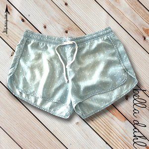 BELLA DAHL Lightweight Tencel Polka Dot Shorts